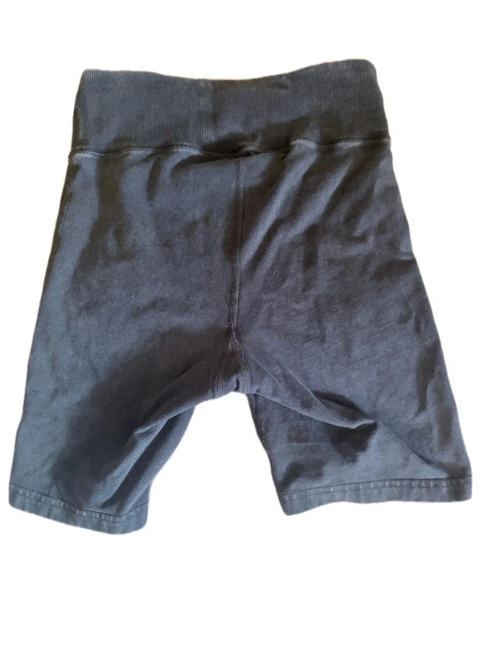 Free People Charcoal Black High-Rise Athletic Bike Shorts
